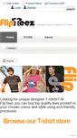 Mobile Screenshot of flipteez.com